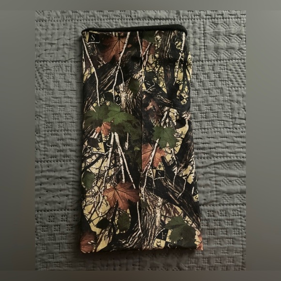 Camo fleece lined face buff - Picture 3 of 5